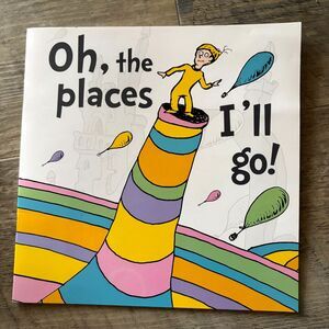 Dr Seuss Oh The Places You'll Go 8x8 Lot Of 2 Autograph Scrapbook Memory Books